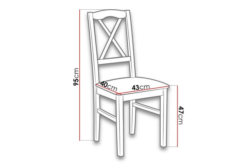 Patrickswell Matstol - Vit - Möbler - Fåtölj & stolar - Matstol & köksstol