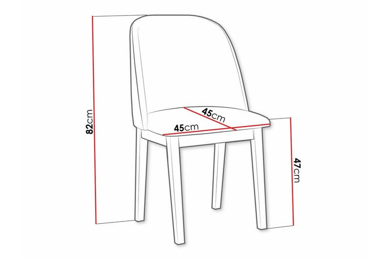 Patrickswell Matstol - Vit - Möbler - Fåtölj & stolar - Matstol & köksstol