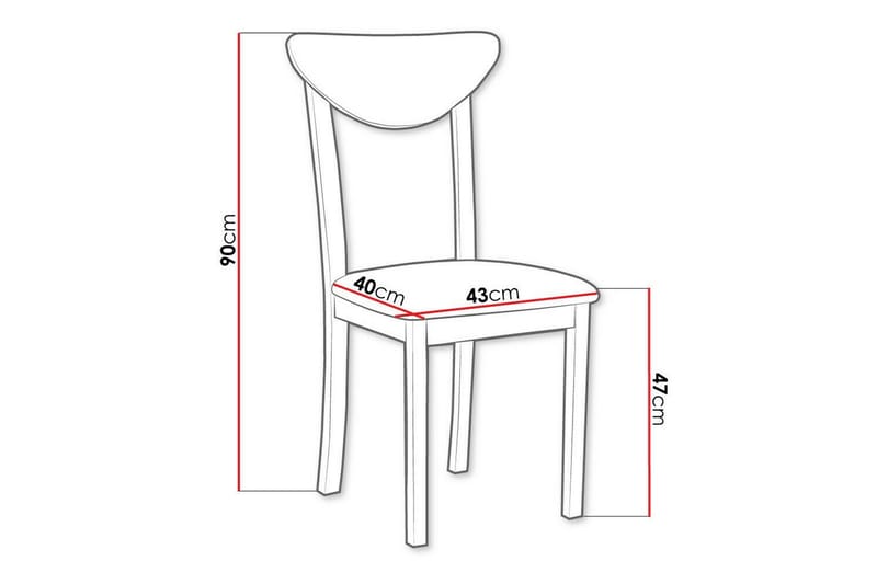 Patrickswell Matstol - Vit - Möbler - Fåtölj & stolar - Matstol & köksstol