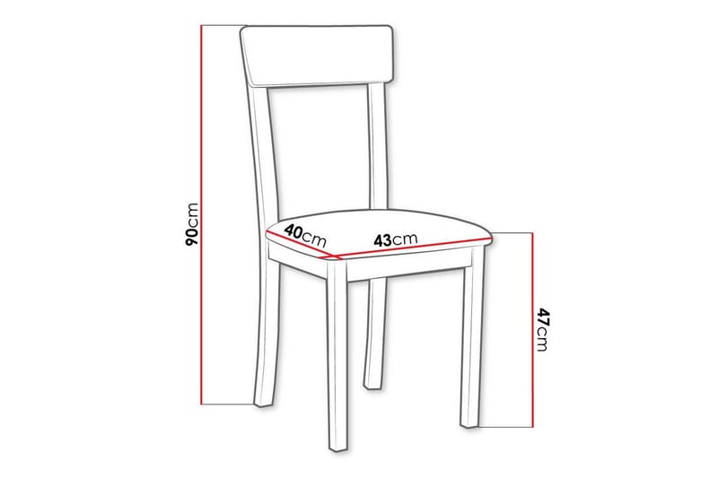 Patrickswell Matstol - Vit - Möbler - Fåtölj & stolar - Matstol & köksstol