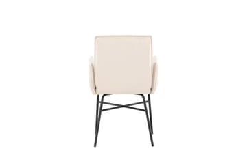 Petra Karmstol - Beige - Möbler - Fåtölj & stolar - Matstol & köksstol