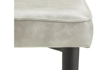 Pinon Matstol Konstläder 2-pack - Ljusgrå - Möbler - Fåtölj & stolar - Matstol & köksstol