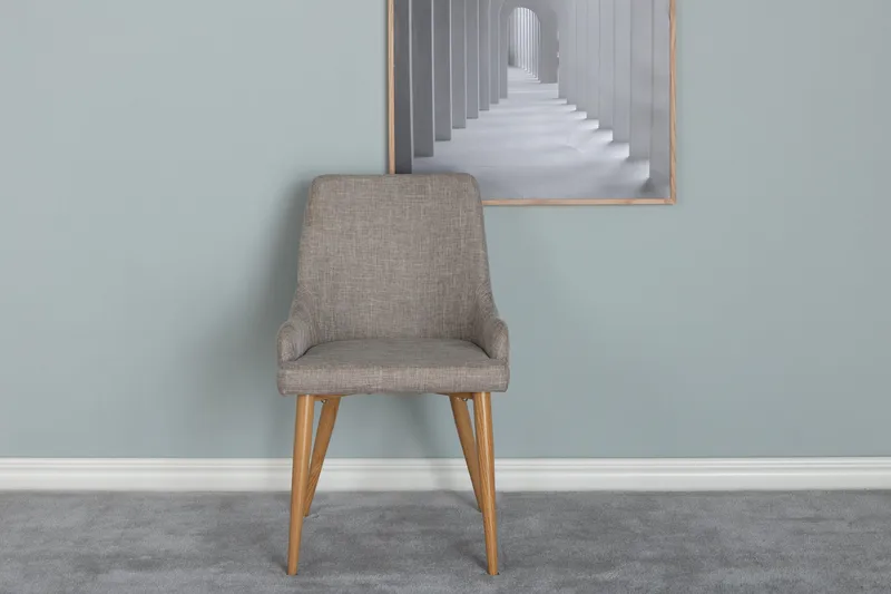 Plaza Matstol - Grå - Möbler - Fåtölj & stolar - Matstol & köksstol