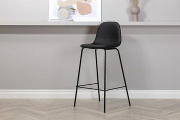 Polar Barstol - Konstläder/Svart - Möbler - Fåtölj & stolar - Matstol & köksstol