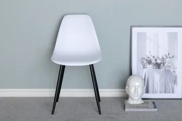 Polar Matstol - Vit/Svart - Möbler - Fåtölj & stolar - Matstol & köksstol