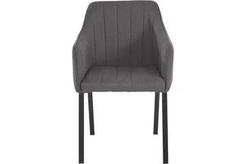 Pukarp Karmstol - Antracit - Möbler - Fåtölj & stolar - Matstol & köksstol