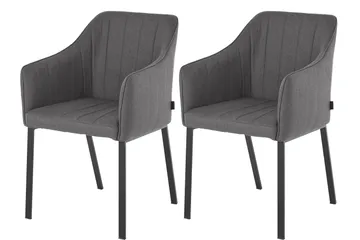 Pukarp Karmstol - Antracit - Möbler - Fåtölj & stolar - Matstol & köksstol