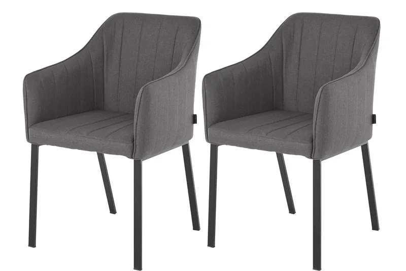 Pukarp Karmstol - Antracit - Möbler - Fåtölj & stolar - Matstol & köksstol