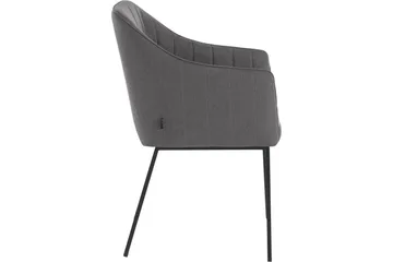 Pukarp Karmstol - Antracit - Möbler - Fåtölj & stolar - Matstol & köksstol