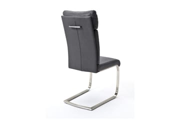 Rabea Köksstol Konstläder - Grå - Möbler - Fåtölj & stolar - Matstol & köksstol