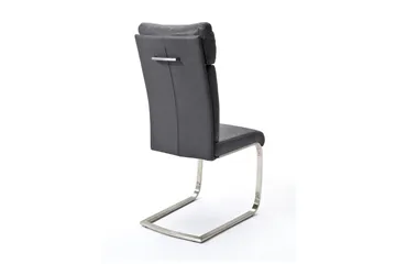 Rabea Köksstol Konstläder - Grå - Möbler - Fåtölj & stolar - Matstol & köksstol