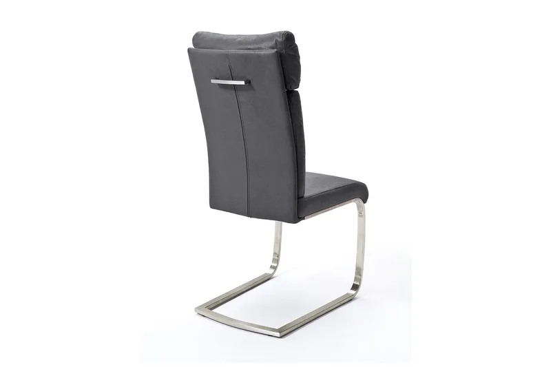 Rabea Köksstol Konstläder - Grå - Möbler - Fåtölj & stolar - Matstol & köksstol