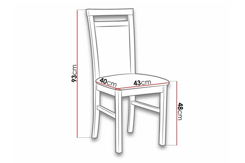 Roma Matstol Black - Möbler - Fåtölj & stolar - Matstol & köksstol