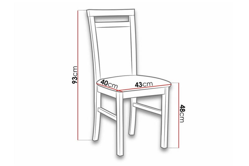 Roma Matstol - Brun - Möbler - Fåtölj & stolar - Matstol & köksstol