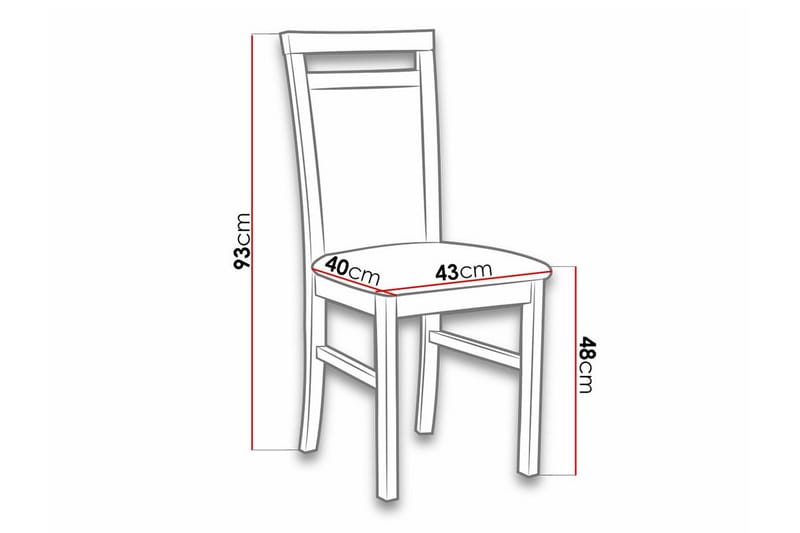 Roma Matstol - Brun - Möbler - Fåtölj & stolar - Matstol & köksstol