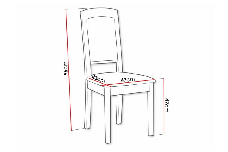 Rowden Matstol - Brun - Möbler - Fåtölj & stolar - Matstol & köksstol