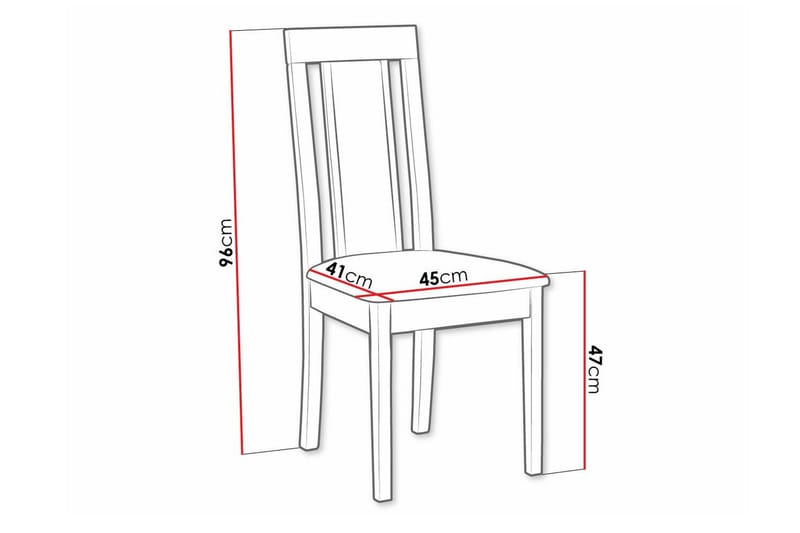 Rowden Matstol - Brun - Möbler - Fåtölj & stolar - Matstol & köksstol