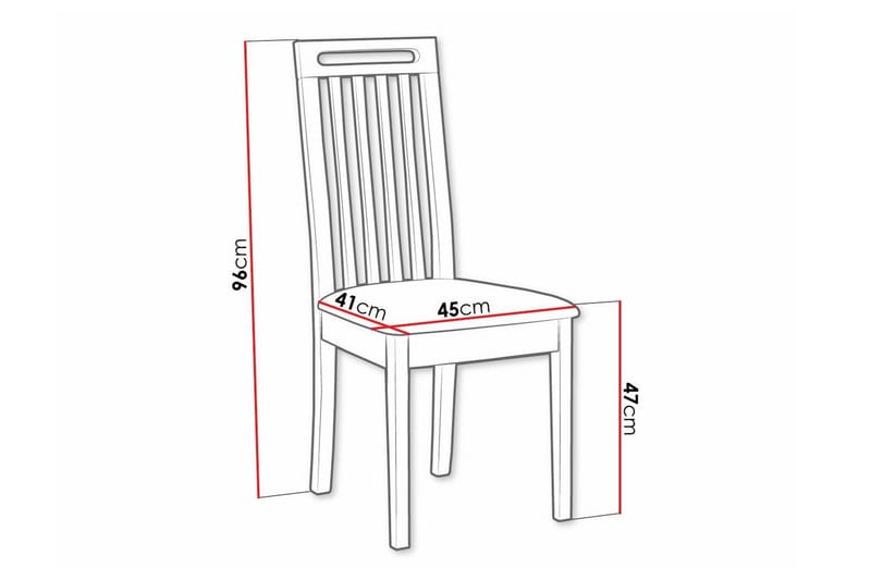 Rowden Matstol - Brun - Möbler - Fåtölj & stolar - Matstol & köksstol