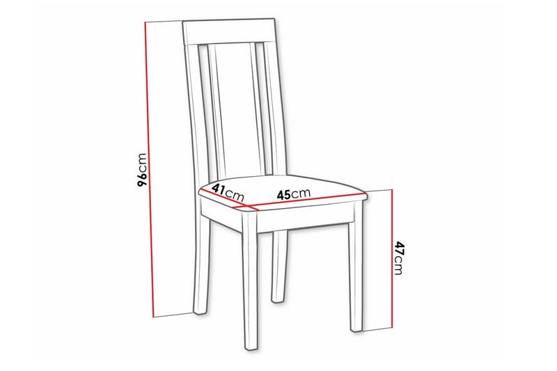 Rowden Matstol - Brun - Möbler - Fåtölj & stolar - Matstol & köksstol