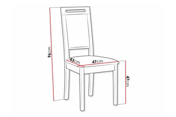 Rowden Matstol - Brun - Möbler - Fåtölj & stolar - Matstol & köksstol