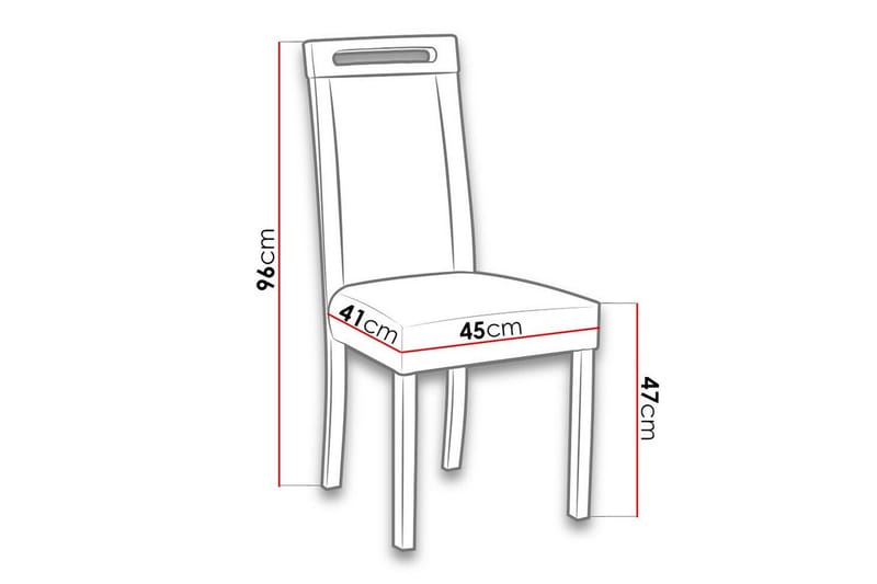 Rowden Matstol - Brun - Möbler - Fåtölj & stolar - Matstol & köksstol