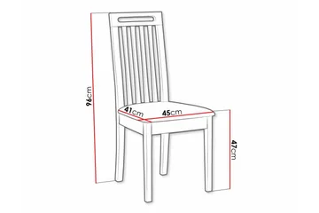 Rowden Matstol - Brun - Möbler - Fåtölj & stolar - Matstol & köksstol