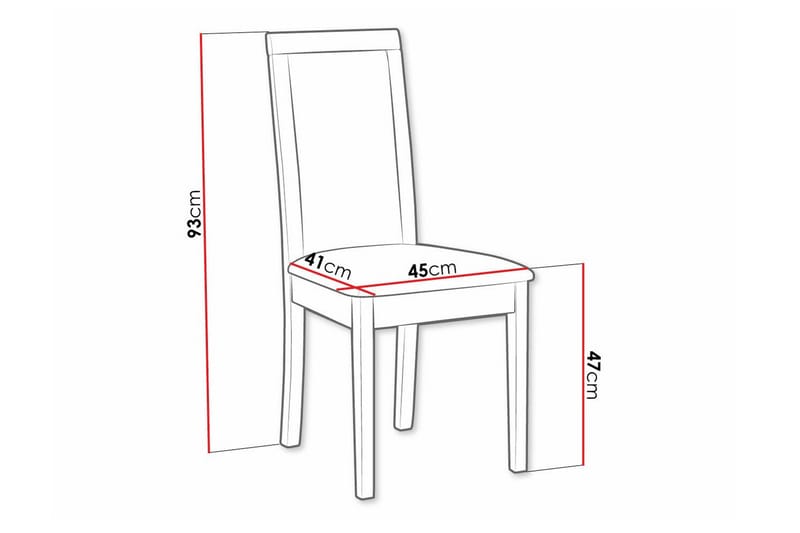 Rowden Matstol - Brun - Möbler - Fåtölj & stolar - Matstol & köksstol