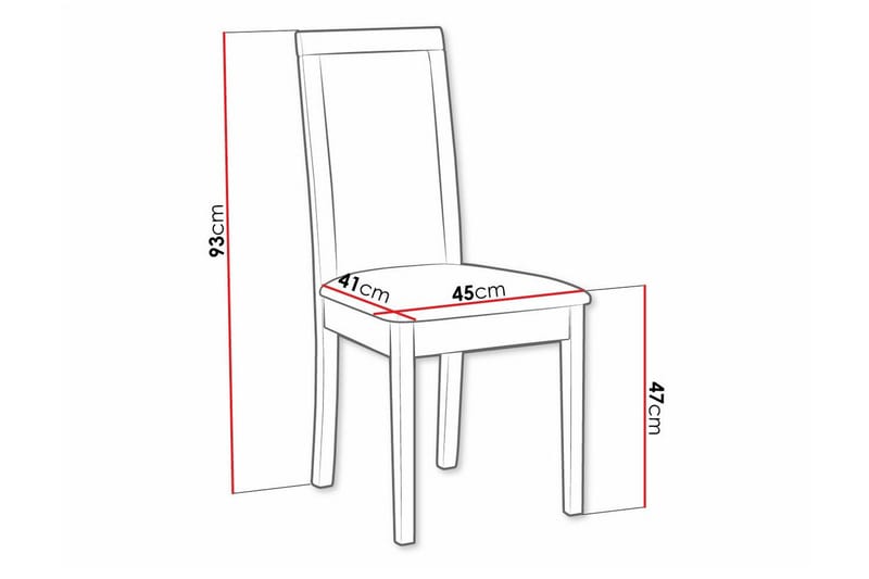 Rowden Matstol - Brun - Möbler - Fåtölj & stolar - Matstol & köksstol