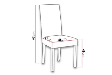 Rowden Matstol - Brun - Möbler - Fåtölj & stolar - Matstol & köksstol
