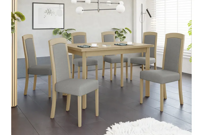 Rowden Matstol - Grå - Möbler - Fåtölj & stolar - Matstol & köksstol