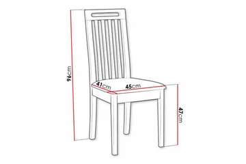 Rowden Matstol - Grå - Möbler - Fåtölj & stolar - Matstol & köksstol