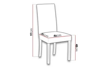 Rowden Matstol - Grön - Möbler - Fåtölj & stolar - Matstol & köksstol