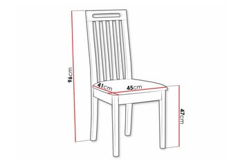 Rowden Matstol - Grön - Möbler - Fåtölj & stolar - Matstol & köksstol