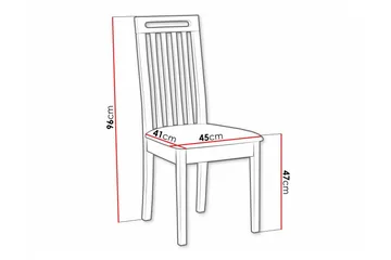 Rowden Matstol - Grön - Möbler - Fåtölj & stolar - Matstol & köksstol
