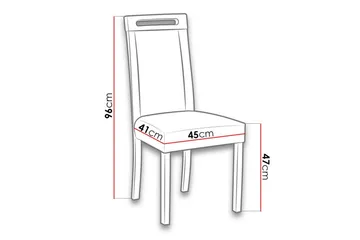 Rowden Matstol - Grön - Möbler - Fåtölj & stolar - Matstol & köksstol