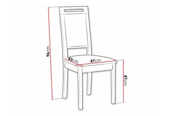 Rowden Matstol - Ljusbrun - Möbler - Fåtölj & stolar - Matstol & köksstol