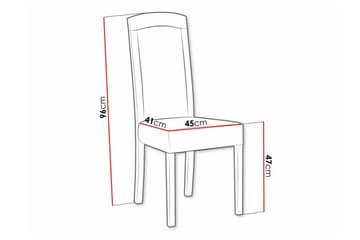 Rowden Matstol - Mörkgrå - Möbler - Fåtölj & stolar - Matstol & köksstol