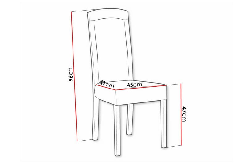 Rowden Matstol - Mörkgrå - Möbler - Fåtölj & stolar - Matstol & köksstol
