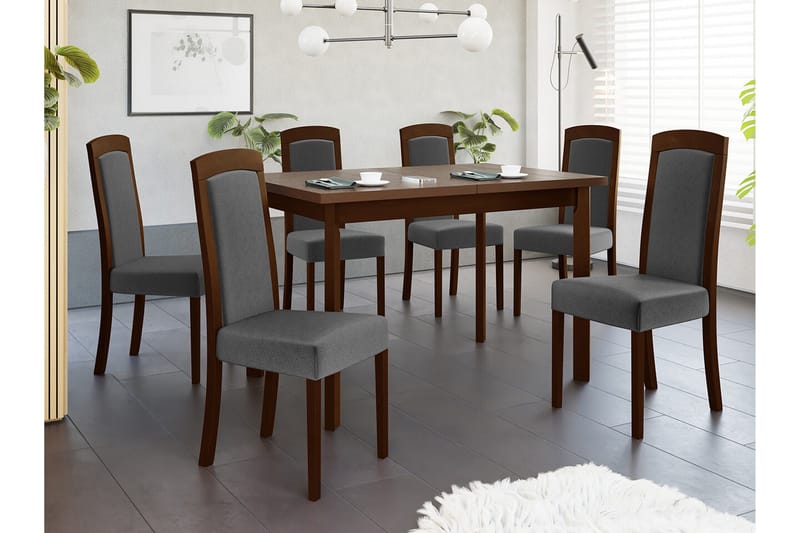 Rowden Matstol - Mörkgrå - Möbler - Fåtölj & stolar - Matstol & köksstol