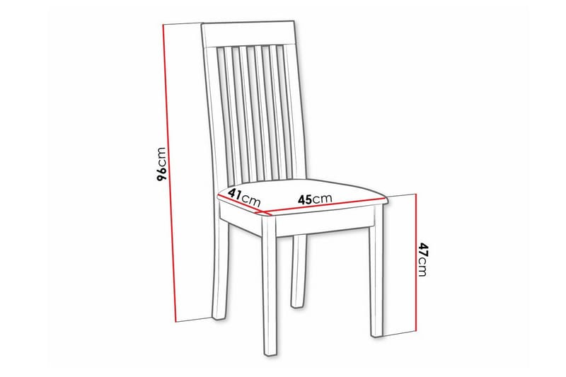 Rowden Matstol - Svart - Möbler - Fåtölj & stolar - Matstol & köksstol