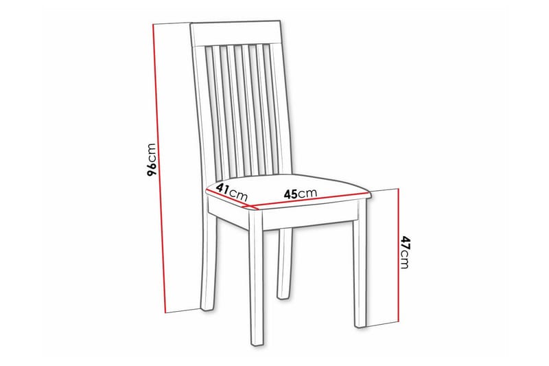 Rowden Matstol - Svart - Möbler - Fåtölj & stolar - Matstol & köksstol