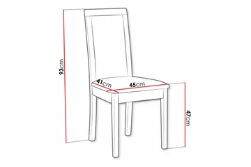 Rowden Matstol - Svart - Möbler - Fåtölj & stolar - Matstol & köksstol