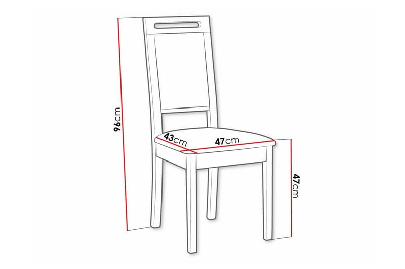 Rowden Matstol - Svart - Möbler - Fåtölj & stolar - Matstol & köksstol