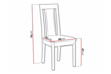 Rowden Matstol - Svart - Möbler - Fåtölj & stolar - Matstol & köksstol