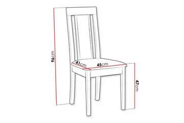 Rowden Matstol - Svart - Möbler - Fåtölj & stolar - Matstol & köksstol