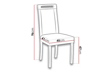 Rowden Matstol - Svart - Möbler - Fåtölj & stolar - Matstol & köksstol