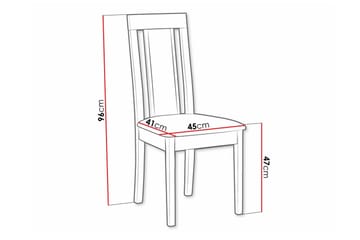 Rowden Matstol - Svart - Möbler - Fåtölj & stolar - Matstol & köksstol