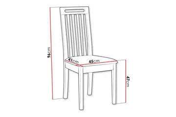 Rowden Matstol - Svart - Möbler - Fåtölj & stolar - Matstol & köksstol