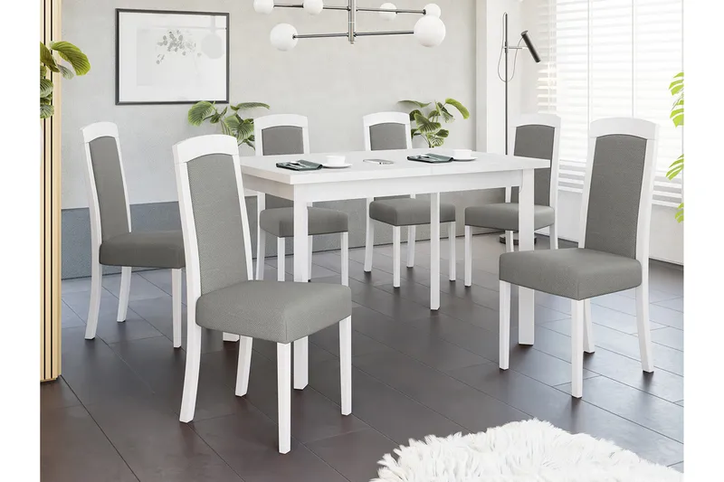 Rowden Matstol - Vit - Möbler - Fåtölj & stolar - Matstol & köksstol