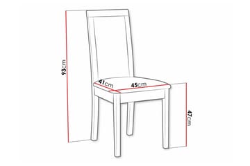 Rowden Matstol - Vit - Möbler - Fåtölj & stolar - Matstol & köksstol